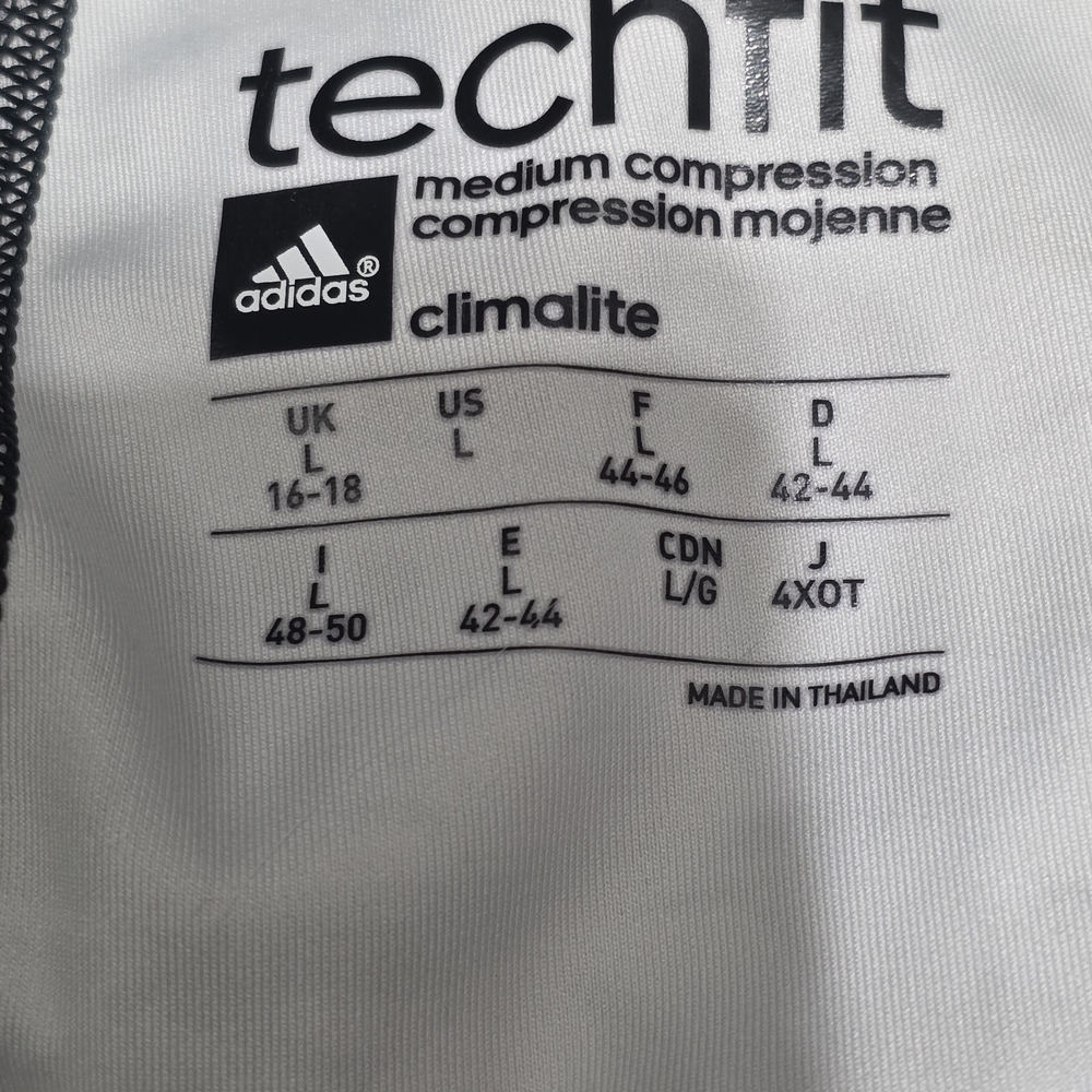 Adidas Techfit Medium Compression Crop Leggings Size Large - Picture 4 of 6